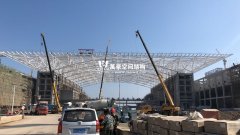 紅島國(guó)際會(huì)議展覽中心項(xiàng)目幕墻膜結(jié)構(gòu)工程開工