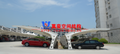 寧波車棚廠家哪家好？膜結(jié)構(gòu)車棚廠家優(yōu)先選擇萬豪