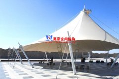 張拉膜涼亭有什么優(yōu)點(diǎn)？一般張拉膜結(jié)構(gòu)涼亭價(jià)格是多少？