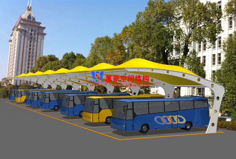 膜結(jié)構(gòu)車(chē)棚加工